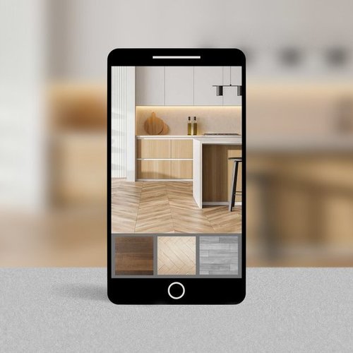 Product visualizer app on smartphone - Brosious Carpet and Floors Inc in Missoula, MT