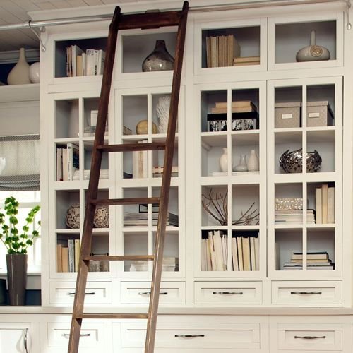 bookshelf with a ladder from Brosious Carpet and Floors Inc in Missoula, MT